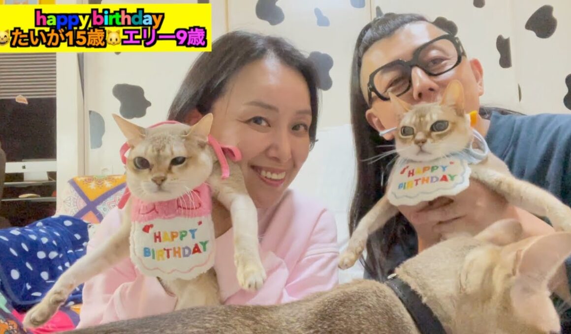 たいが＆エリー誕生日おめでとう
