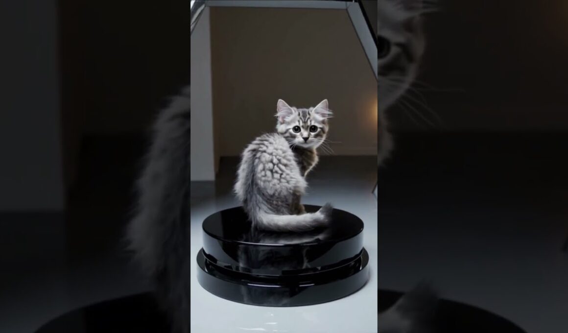 cute kitten Cymric | Gato Cymric #cute #funny #pets #cat