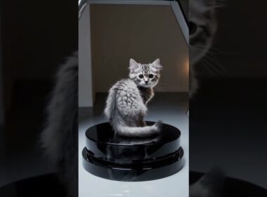 cute kitten Cymric | Gato Cymric #cute #funny #pets #cat