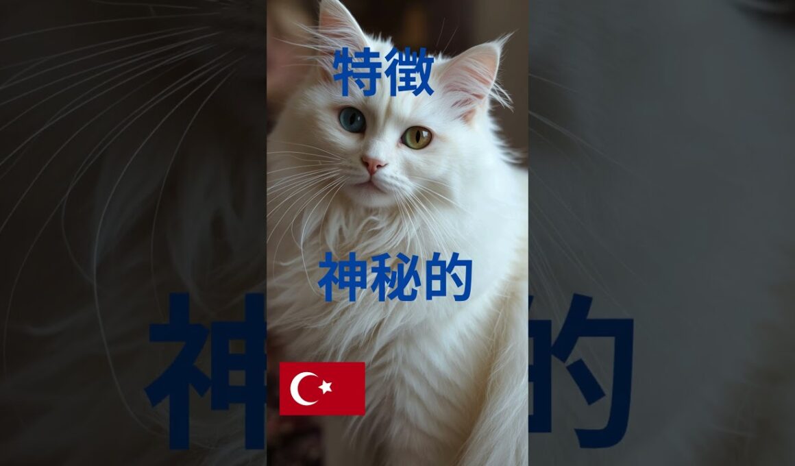ターキッシュアンゴラ#ターキッシュアンゴラ#TurkishAngora#猫の紹介