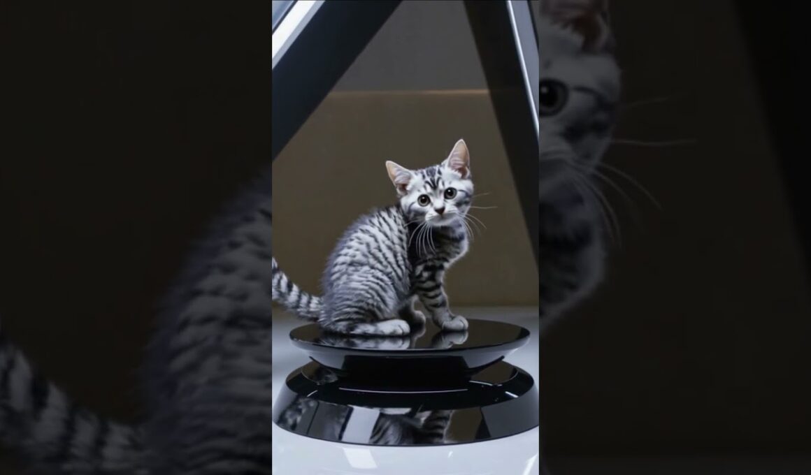 cute kitten American Wirehair | Gato Wirehair Americano #cute #funny #pets #cat