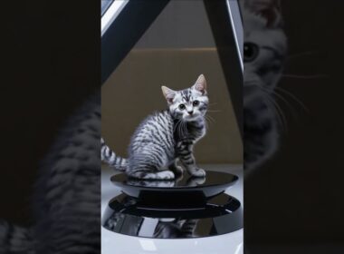 cute kitten American Wirehair | Gato Wirehair Americano #cute #funny #pets #cat