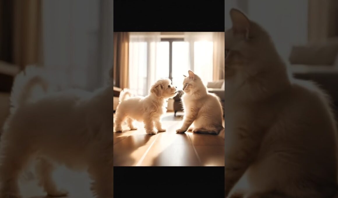 Play, Chase, Nap: A Tiny Maltese & Ragdoll Tale