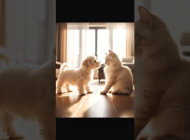 Play, Chase, Nap: A Tiny Maltese & Ragdoll Tale