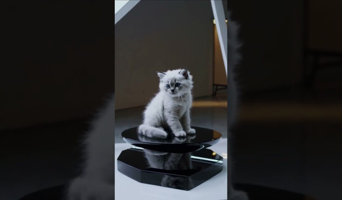 cute kitten Snowshoe | Gato Snowshoe #cute #funny #pets #cat