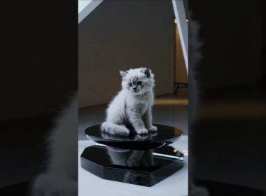 cute kitten Snowshoe | Gato Snowshoe #cute #funny #pets #cat