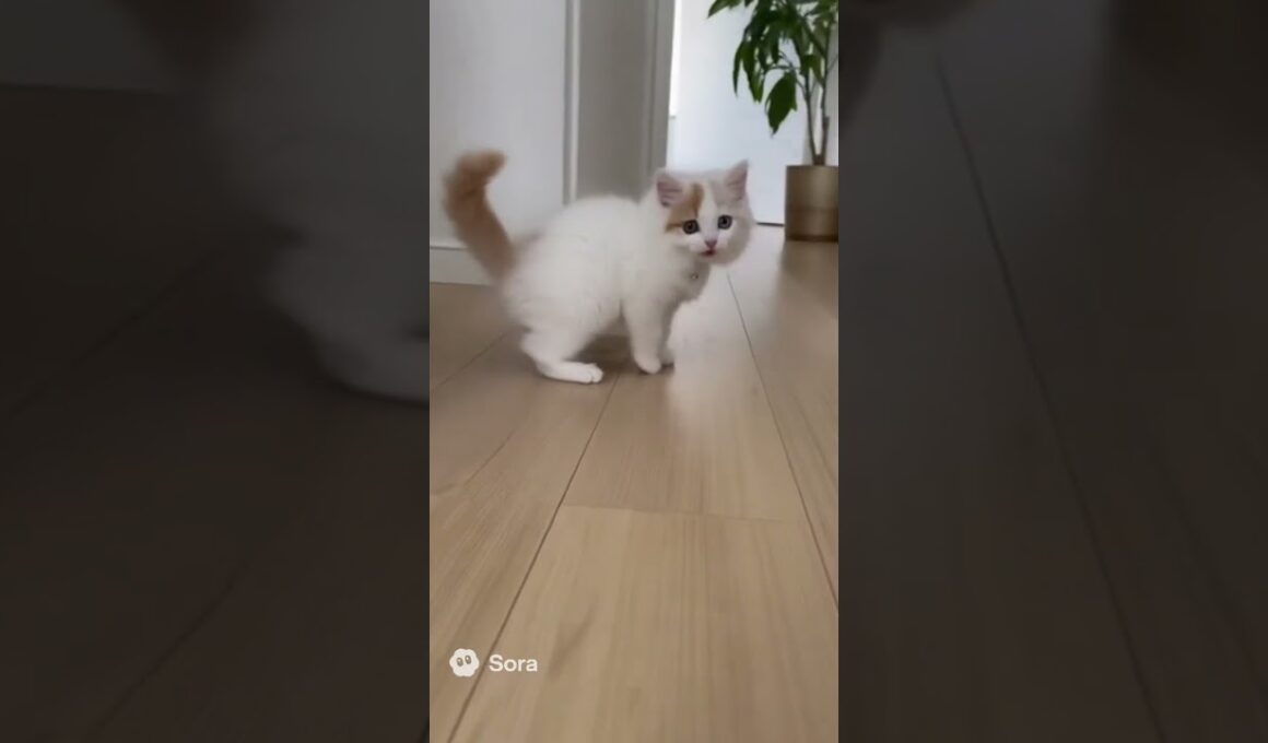 ターキッシュバンの子猫 #cat #子ネコ #ai