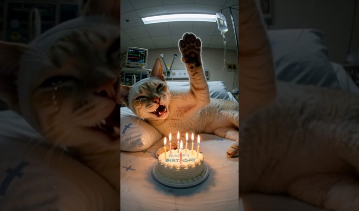 Cornish Rex Cat Sick 🩵