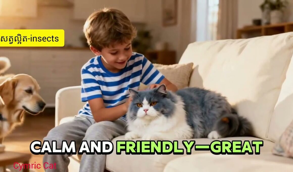 Cymric Cat – The Fluffy Tailless Beauty #CymricCat #TaillessCat #FluffyCat #CuteCats #CatLovers