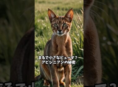 アビシニアン        　　　　   ~ 世界で最古の猫 ~