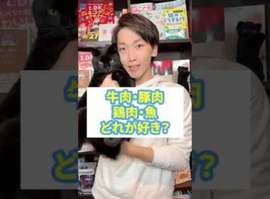 【検証】うちの猫は牛肉・豚肉・鶏肉・魚どれが好き？