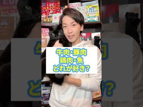 【検証】うちの猫は牛肉・豚肉・鶏肉・魚どれが好き？