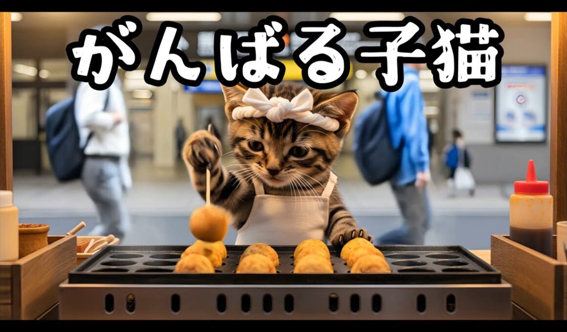 もふめし。/ へそくり子犬とがんばる子猫-Saving Puppy & Hard-Working Kitten