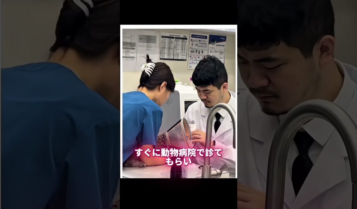 突然！やせ細った猫が我が家にやって来た！！#動物保護  #cat