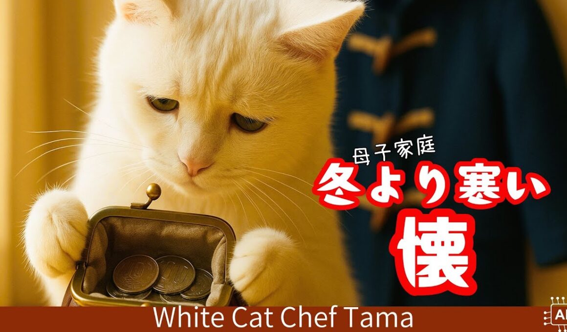 【タマのごはん処】凍える子猫！母子家庭のママ猫は冬を乗り切れるか？