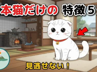 【猫雑学】海外では見られない…日本猫の“意外すぎる特徴”５選