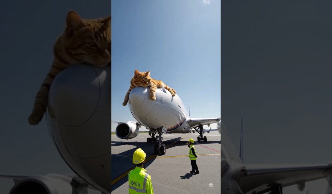 超巨大猫が日本各地でお昼寝してみた【飛行機・富士山・コンテナ船・清水寺・渋谷】 #shorts #お昼寝 #茶トラ猫