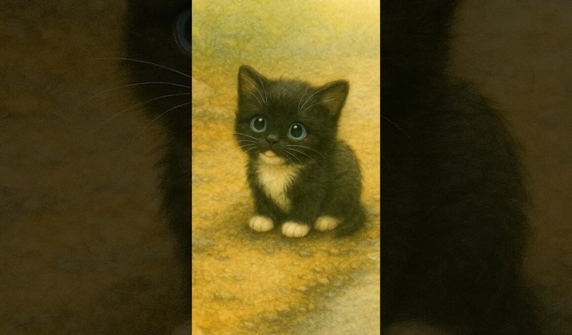 なぜ猫は子猫を置いて消えた？ #子猫 #kitten