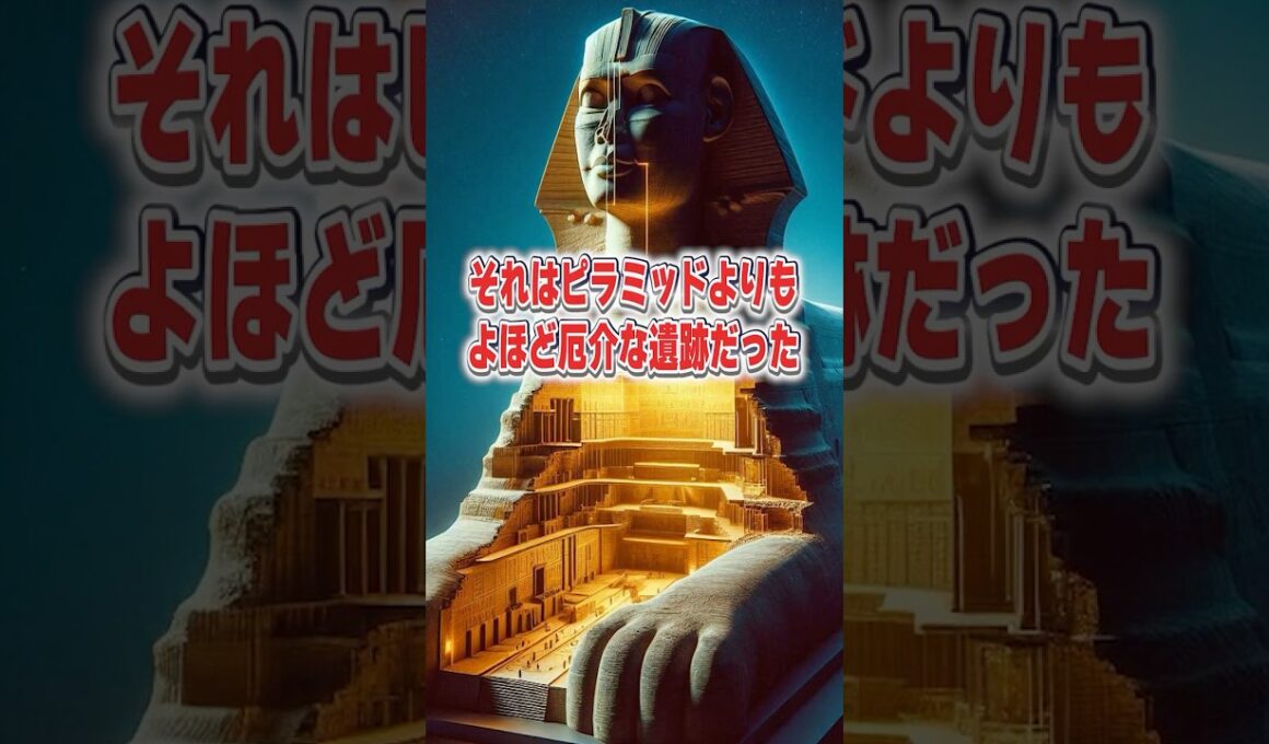 スフィンクスの裏側｜ピラミッドよりも危険な遺跡　#スフィンクスの謎  #ホールオブレコーズ   #都市伝説  #歴史ミステリー  #考古学ミステリー  #未解決の遺跡