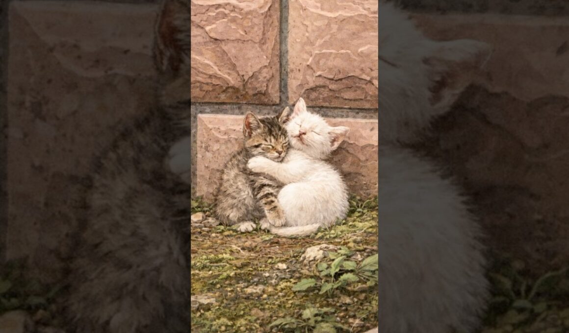 寒さの中で始まった絆 #子猫 #kitten #shorts