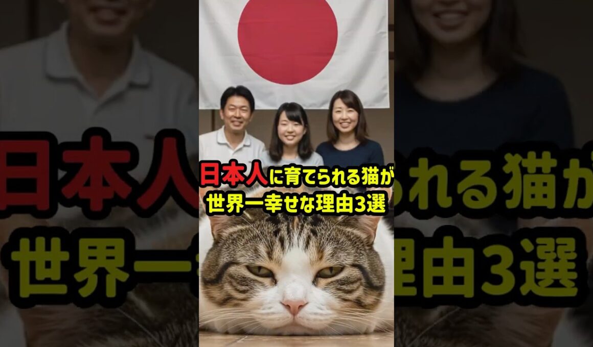 日本人が飼うと猫が幸せになる３つの理由