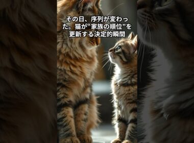その日、序列が変わった。猫が“家族の順位”を更新する決定的瞬間　 #猫 #雑学 #ねこ #猫のいる生活 #猫好き #猫の雑学 #ネコ #名もなき風景 #cat