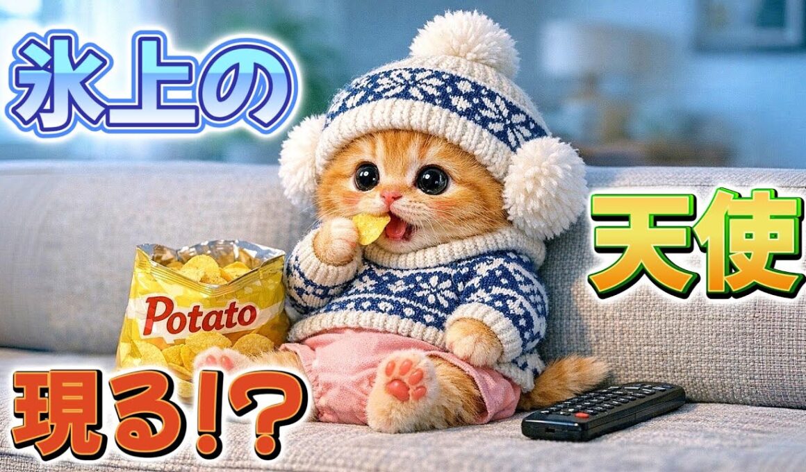 【AI子猫ピコ】はじめての挑戦！転びそうになっても前に進むピコの姿が尊すぎた！