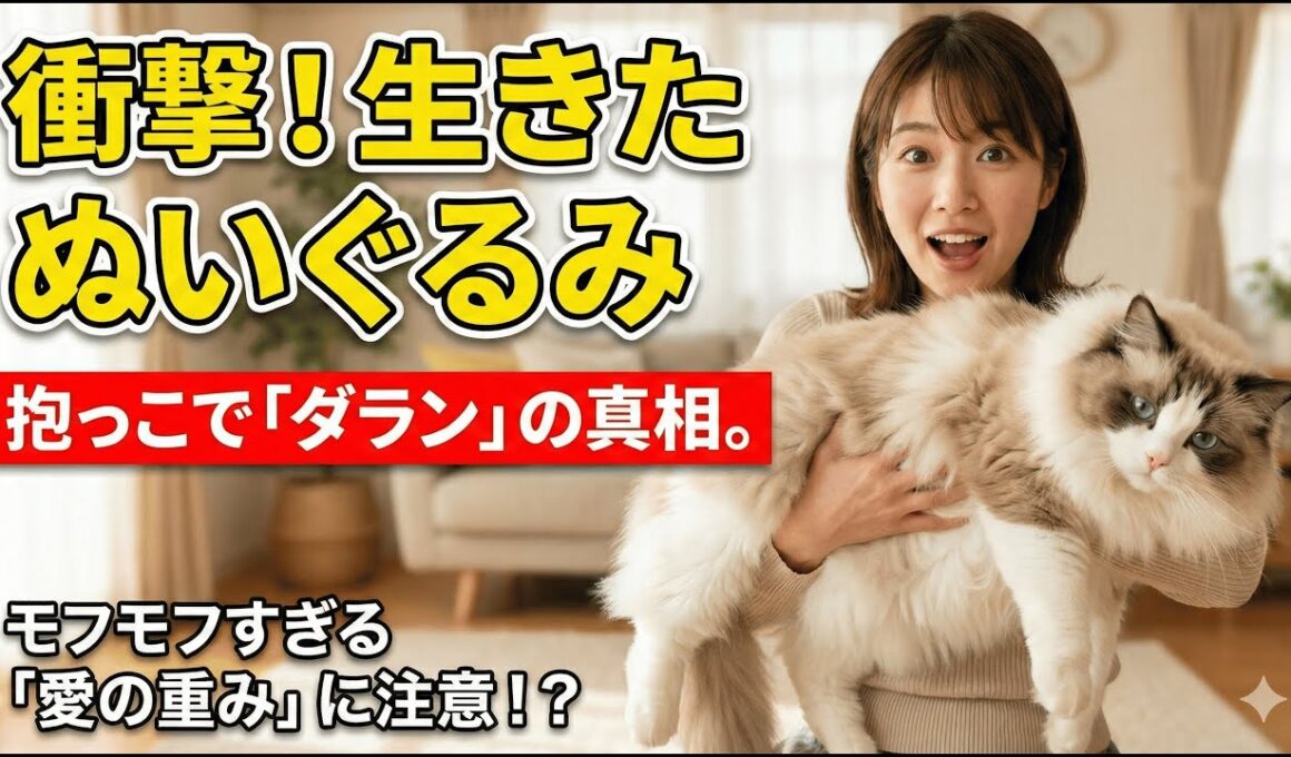 ラグドールは猫界のゴールデンレトリバー？抱っこ好きで初心者向き！性格・飼い方・病気リスクまで解説