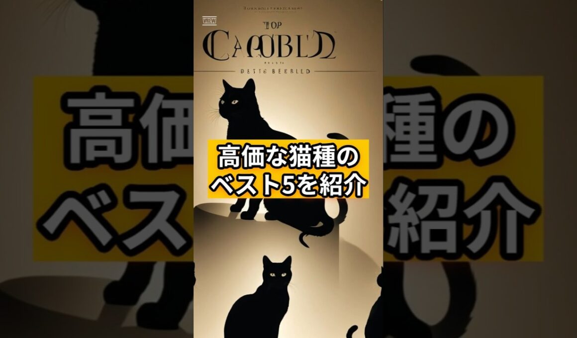 高価な猫ベスト5