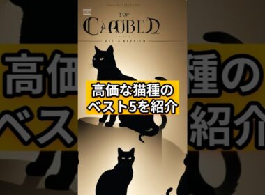 高価な猫ベスト5