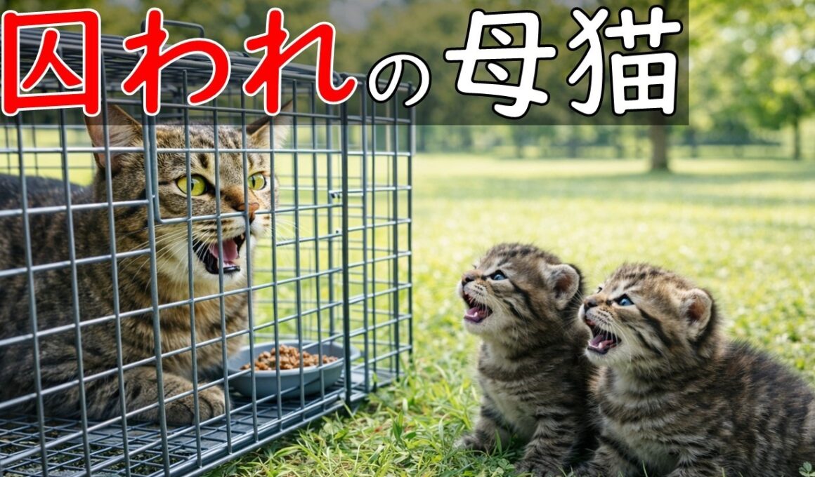 連れ去られた母猫と残された子猫【猫感動物語】