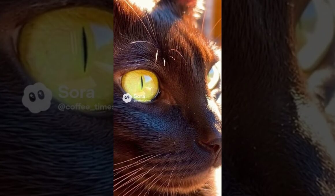 【美】チョコレート色の猫！？ハバナブラウンの瞳に吸い込まれる / Chocolate Magic: The Rare Havana Brown #shorts