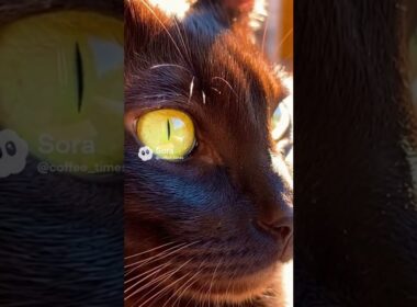 【美】チョコレート色の猫！？ハバナブラウンの瞳に吸い込まれる / Chocolate Magic: The Rare Havana Brown #shorts