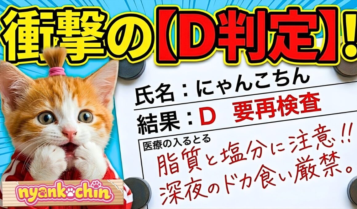 【衝撃のD判定】野菜を買うお金がない…絶望した金欠子猫が手を出した「謎の単発バイト」AI猫にゃんこちん