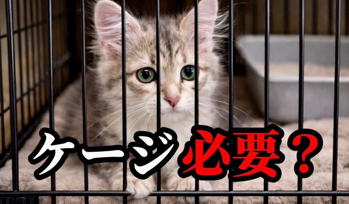 サイベリアン子猫は大変？迎える前に準備したこと、ケージの注意点