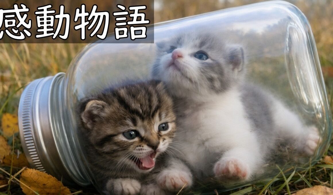 ガラス瓶に閉じ込められていた子猫を保護した男性が15年後に見た光景とは【猫感動物語】