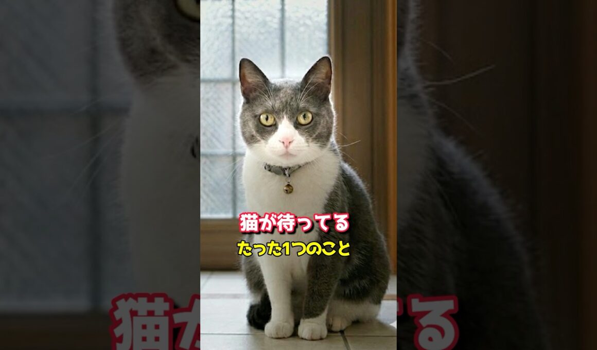 猫が待ってる“たった1つ”…気づいてる？ #猫の気持ち #猫との暮らし #猫好きさんと繋がりたい
