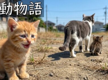 家族を待ち続けた子猫、しかし家族は帰ってこず【猫感動物語】