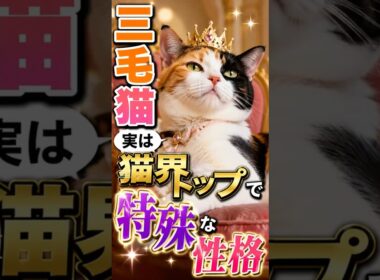 三毛猫　実は猫会でトップクラスで特殊な性格 #猫 #猫のいる暮らし #cat #保護猫 #好きな子猫 #子ネコ #猫好きさんと繋がりたい #三毛猫  #猫のいる生活 #元気になる動画
