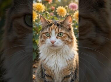 三毛猫のオスは、なぜ奇跡？ 遺伝子が隠した3万匹に1匹の秘密 #shorts