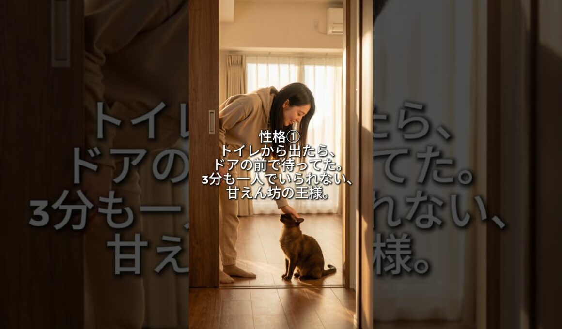絹みたいな茶色の毛並みと黄金の瞳。バーミーズが「最も温かい猫」と呼ばれる理由 #猫のいる暮らし #猫のいる幸せ #猫動画 #猫のいる日常 #ねこすたぐらむ #猫好き #猫あるある #バーミーズ