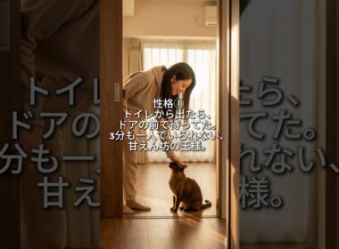 絹みたいな茶色の毛並みと黄金の瞳。バーミーズが「最も温かい猫」と呼ばれる理由 #猫のいる暮らし #猫のいる幸せ #猫動画 #猫のいる日常 #ねこすたぐらむ #猫好き #猫あるある #バーミーズ