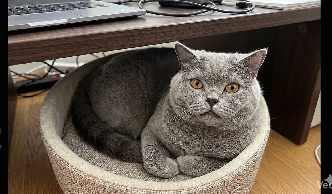 ★【本物&AI：寝ぼけ顔のMadam Dorothy】#AI猫動画 #BritishShorthair #ブリティッシュショートヘアー #モフモフ猫 #猫ビデオ #猫のいる暮らし #寝ぼけ眼の猫