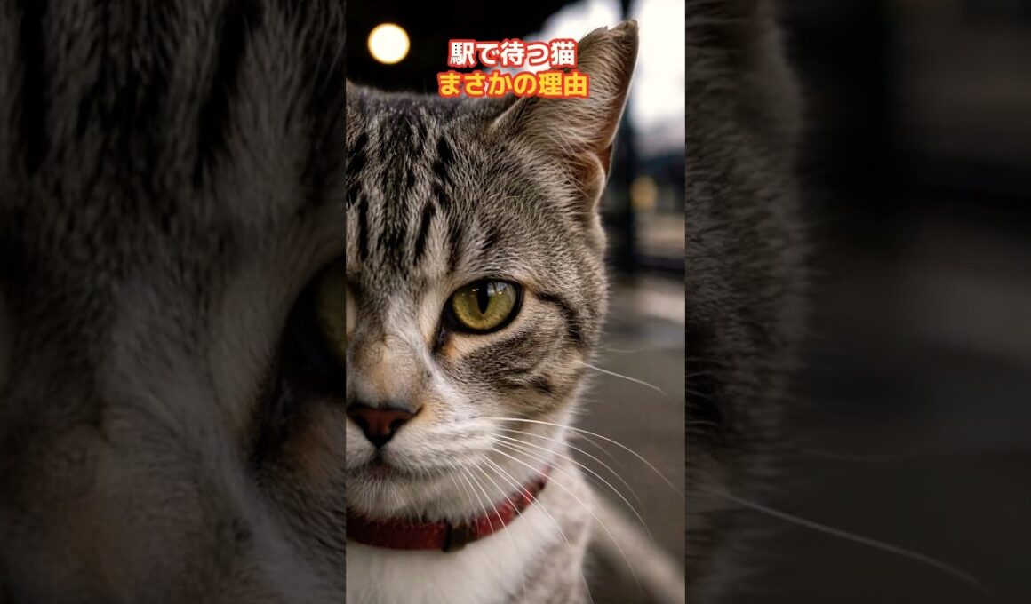 毎朝、駅で誰かを待つ猫。その理由に涙 #shorts