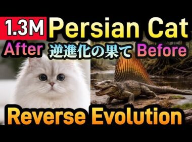 #17【Persian cat The Reverse Evolution 逆進化】King of Cat  ペルシャ猫 Guided by Majestic Music