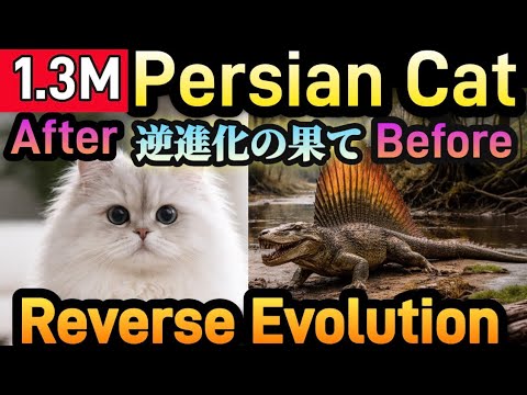 #17【Persian cat The Reverse Evolution 逆進化】King of Cat  ペルシャ猫 Guided by Majestic Music