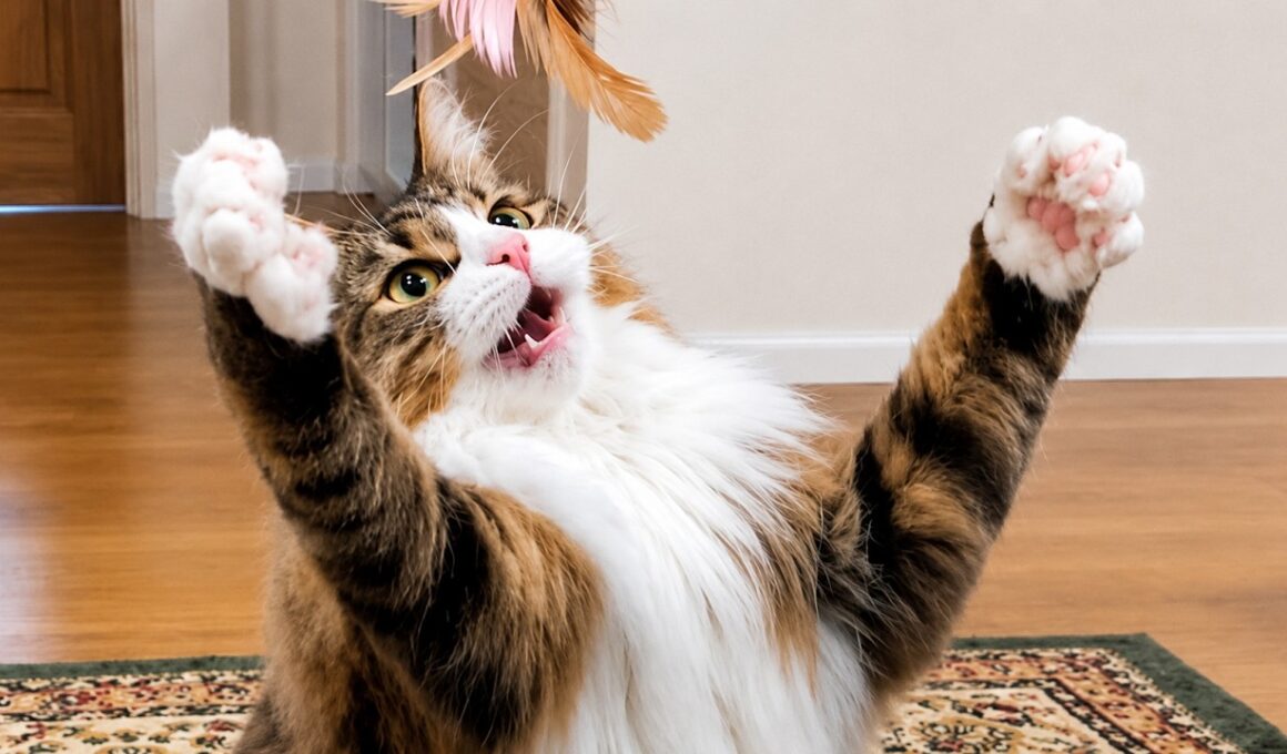 わんぱくすぎるデカ猫(9.2kg)が大暴走！本気のジャンプが可愛すぎるから見て【ノルウェージャンフォレスト】