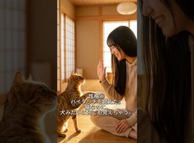 野生に見えて100%家猫。オシキャットが「最大の反転」と呼ばれる理由 #猫のいる暮らし #猫のいる幸せ#猫動画 #猫のいる日常 #ねこすたぐらむ #猫好き#癒やし動画 #猫あるある #オシキャット