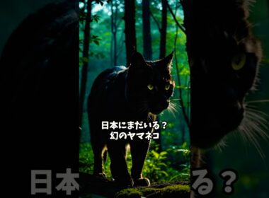 山猫　　　　　　　~ 日本にしかいない“幻の猫” ~