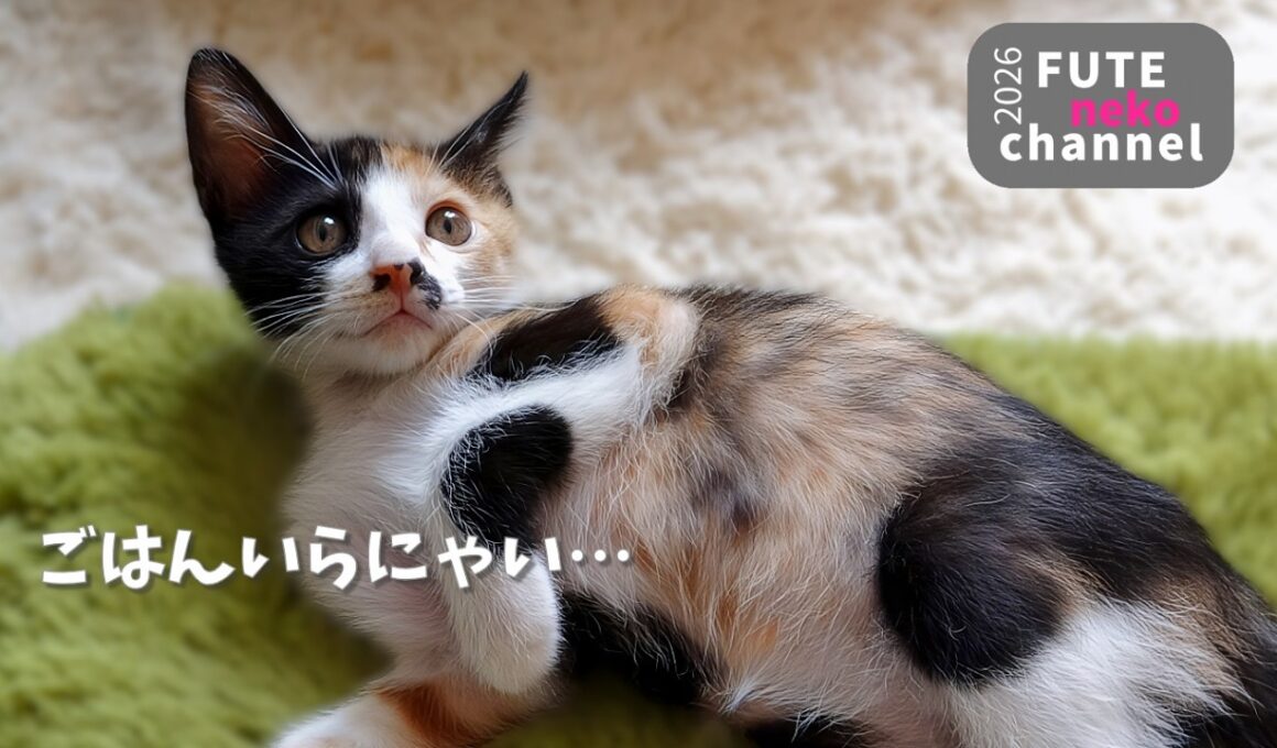 ご飯を食べられなくなってしまった子猫【保護子猫】